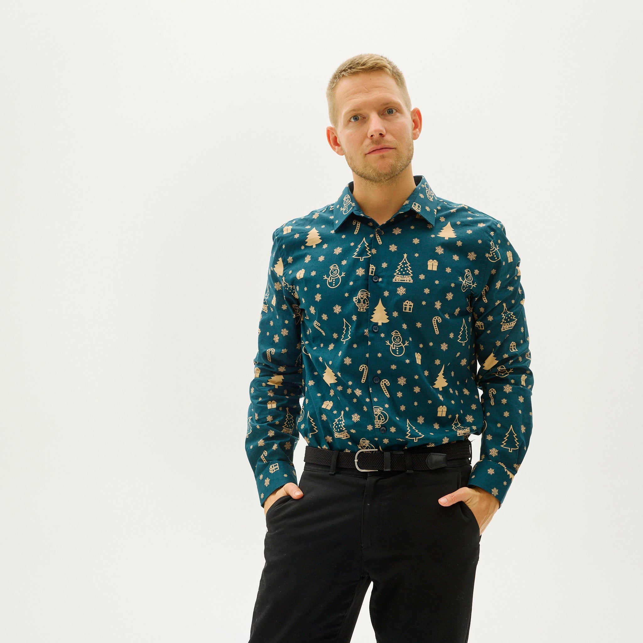 The Snowman's Christmas Shirt - Herren.